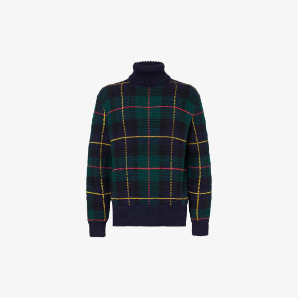 Джемпер шерстяной вязки с узором «тартан» и высоким воротником Polo Ralph Lauren, цвет plaid combo
Джемпер шерстяной вязки с узором «тартан» и высоким воротником Polo Ralph Lauren, цвет plaid combo