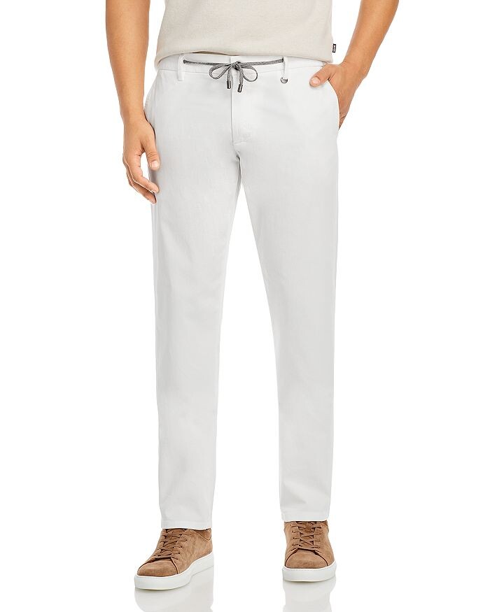 Брюки-трансформеры с кулиской, окрашенные в готовом виде Canali 
Брюки-трансформеры с кулиской, окрашенные в готовом виде Canali