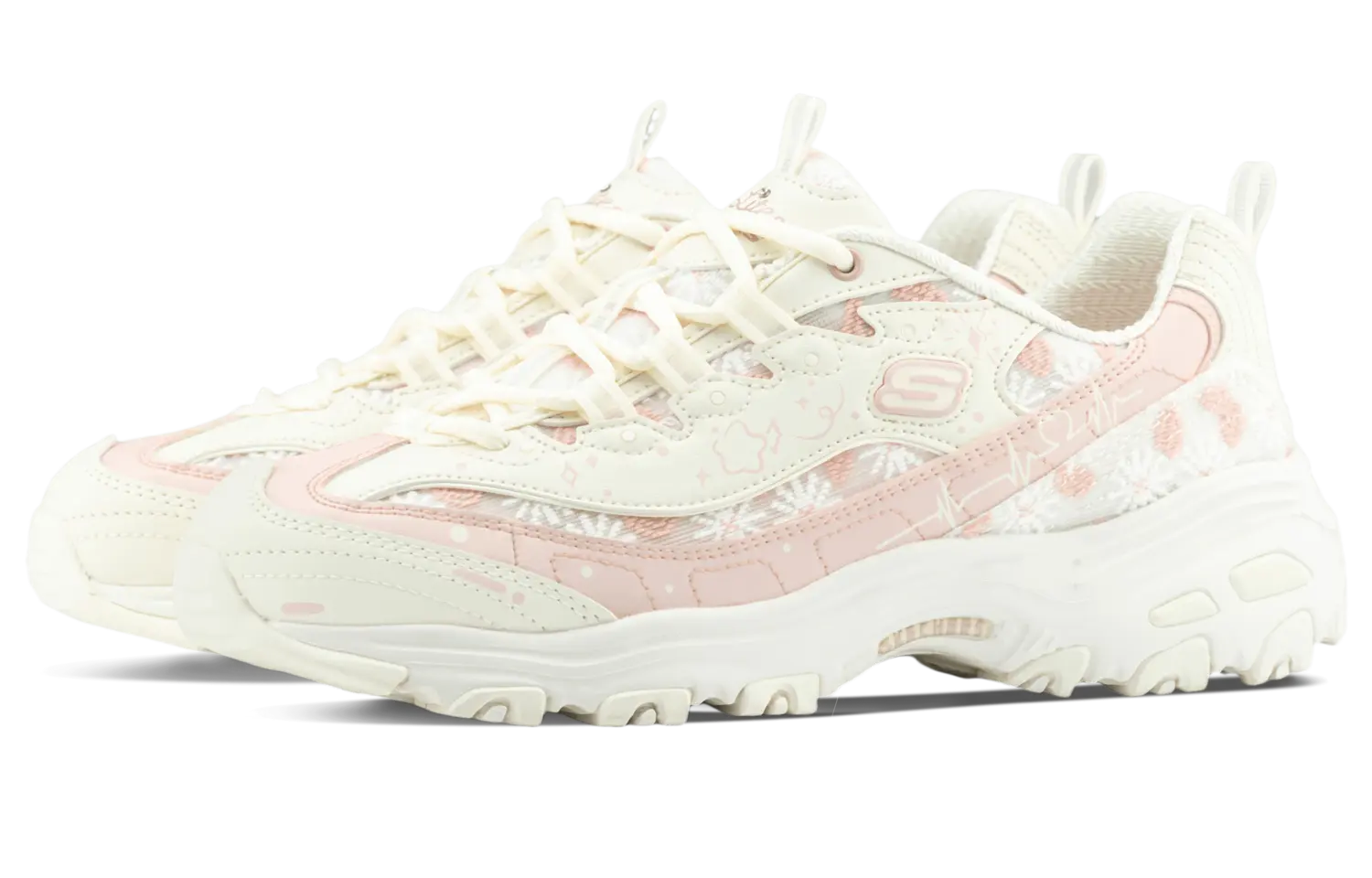 Кроссовки Skechers D"LITES Series Lifestyle Shoes Women's Low-top White, розовый
Кроссовки Skechers D"LITES Series Lifestyle Shoes Women's Low-top White, розовый