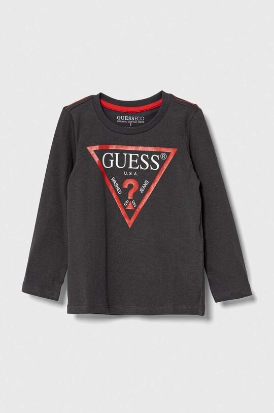 Хлопковая рубашка с длинными рукавами для мальчиков и девочек Guess, серый
Хлопковая рубашка с длинными рукавами для мальчиков и девочек Guess, серый
