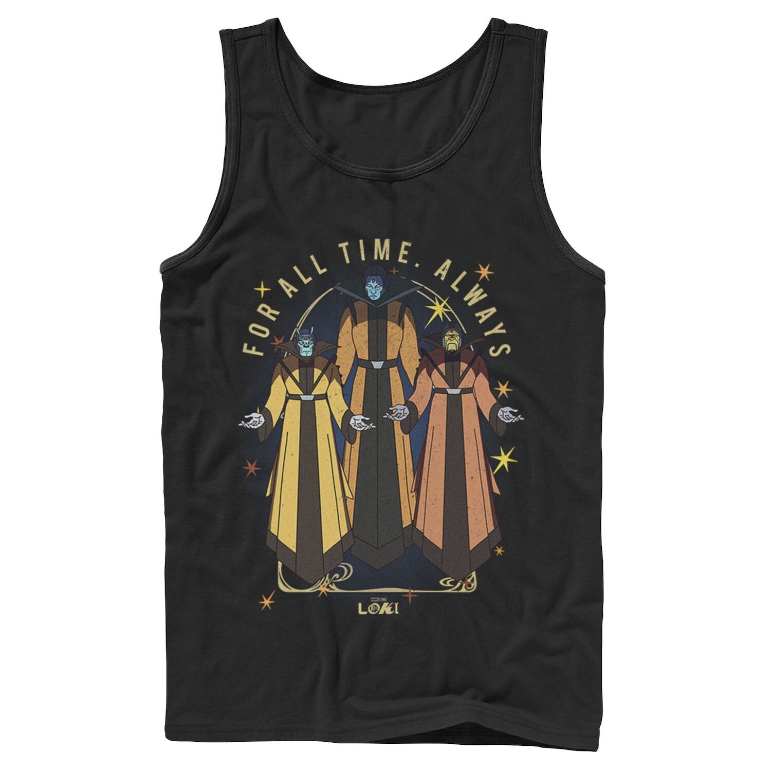 Мужская майка Marvel Loki Time Keepers For All Time Quote Licensed Character
Мужская майка Marvel Loki Time Keepers For All Time Quote Licensed Character
