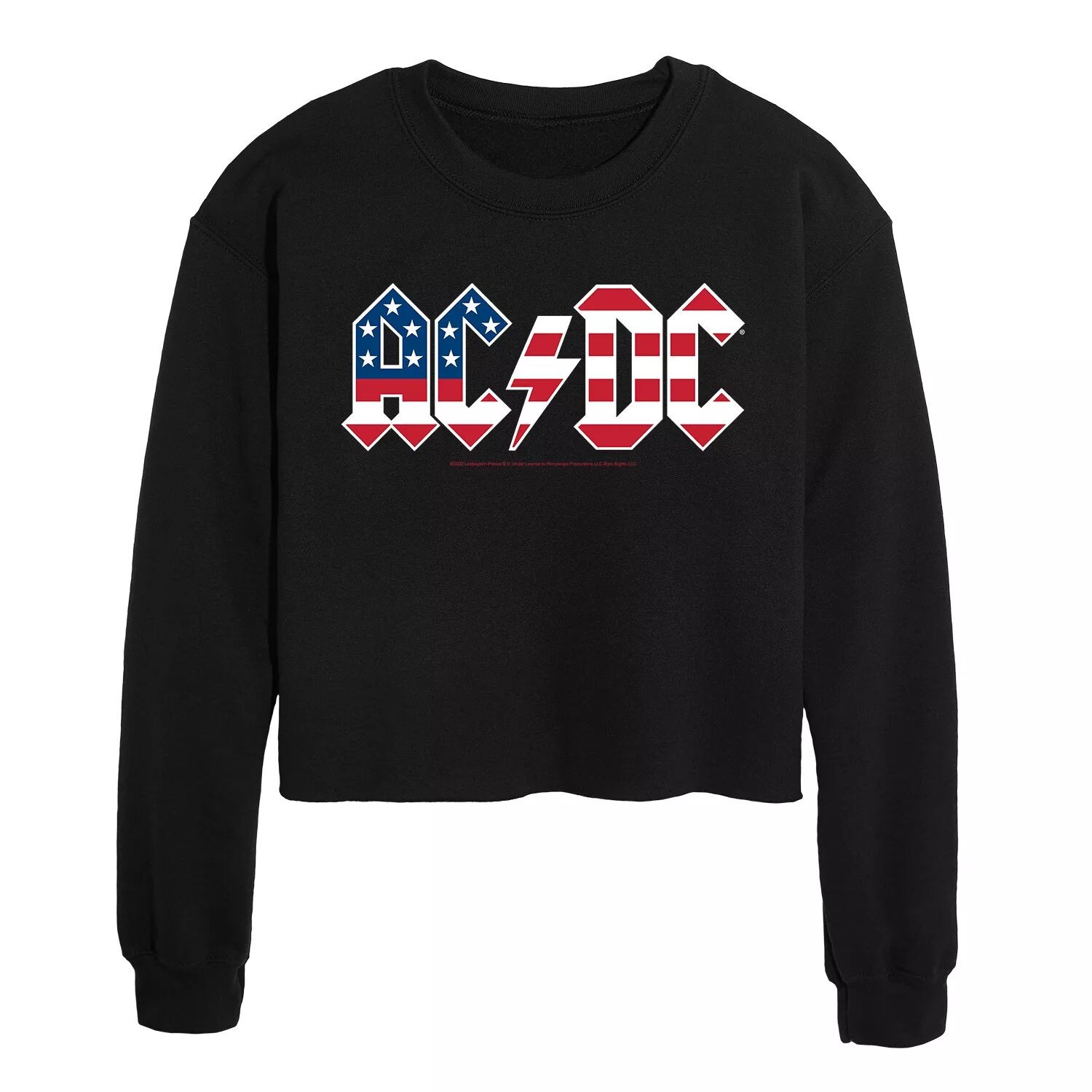Укороченный свитшот с графическим рисунком AC/DC Patriotic для юниоров Licensed Character
Укороченный свитшот с графическим рисунком AC/DC Patriotic для юниоров Licensed Character