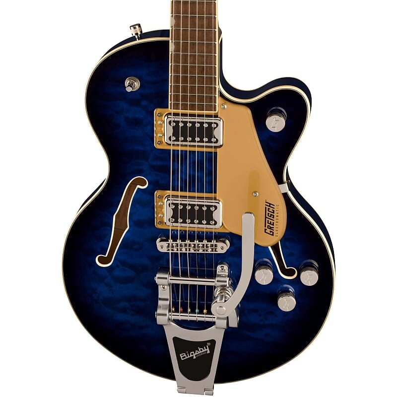Электрогитара Gretsch G5655T-QM Electromatic Center Block Jr. Electric Guitar in Hudson Sky
Электрогитара Gretsch G5655T-QM Electromatic Center Block Jr. Electric Guitar in Hudson Sky