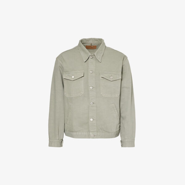 Куртка свободного кроя из переработанного денима flo с заостренным воротником Jeanerica, зеленый
Куртка свободного кроя из переработанного денима flo с заостренным воротником Jeanerica, зеленый