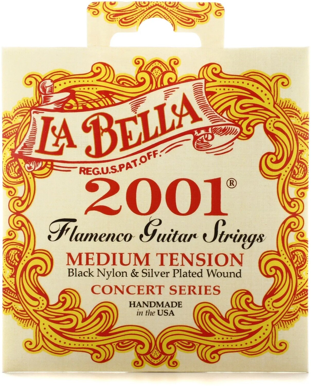 Струны для гитары фламенко La Bella 2001, черный нейлон и посеребрение - среднее натяжение
Струны для гитары фламенко La Bella 2001, черный нейлон и посеребрение - среднее натяжение