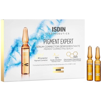 Депигментирующая сыворотка Isdinceutics Pigment Expert, 30 ампул — помогает предотвратить и лечить пигментацию, воздействуя на меланогенез, Isdin
Депигментирующая сыворотка Isdinceutics Pigment Expert, 30 ампул — помогает предотвратить и лечить пигментацию, воздействуя на меланогенез, Isdin
