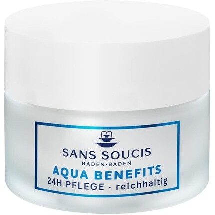 Sans Soucis Aqua Advantages 24-часовой уход, насыщенный крем для лица 50 мл для сухой кожи, Sans Soucis Baden-Baden
Sans Soucis Aqua Advantages 24-часовой уход, насыщенный крем для лица 50 мл для сухой кожи, Sans Soucis Baden-Baden