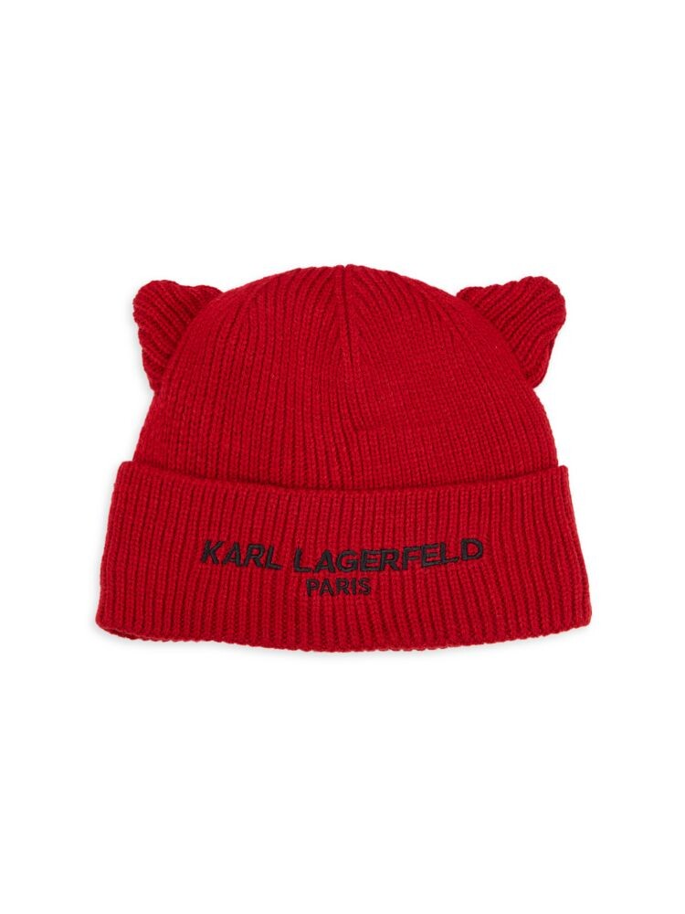 Шапка-бини на подкладке из искусственного меха с логотипом Karl Lagerfeld Paris, красный
Шапка-бини на подкладке из искусственного меха с логотипом Karl Lagerfeld Paris, красный