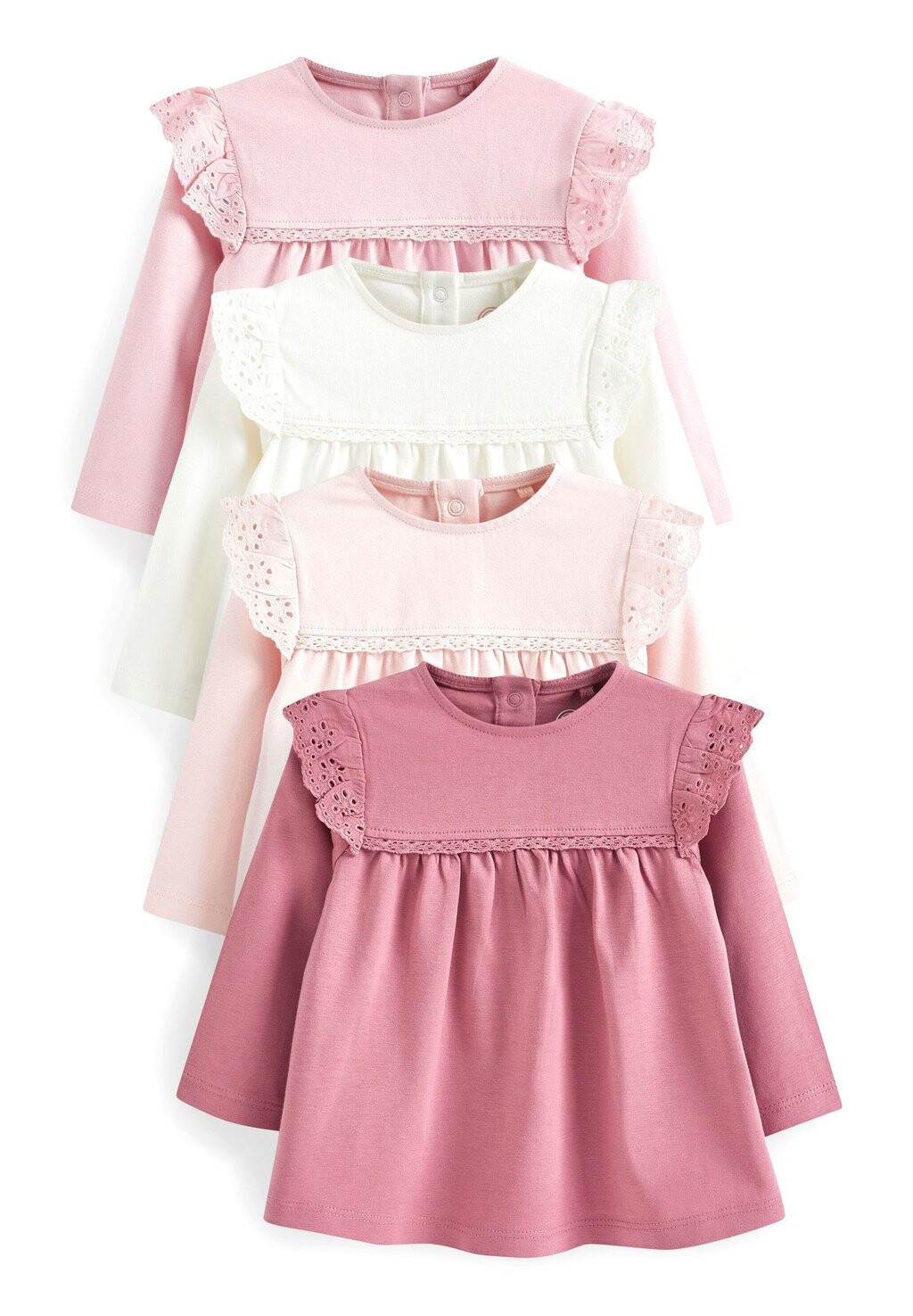 Топ с длинными рукавами LONG SLEEVE BABY TOPS 4 PACK Next, цвет pink white broderie
Топ с длинными рукавами LONG SLEEVE BABY TOPS 4 PACK Next, цвет pink white broderie