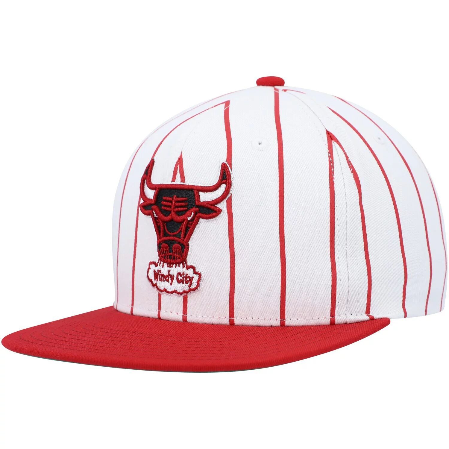 Мужская классическая кепка Mitchell & Ness White Chicago Bulls из твердой древесины в тонкую полоску Snapback
Мужская классическая кепка Mitchell & Ness White Chicago Bulls из твердой древесины в тонкую полоску Snapback