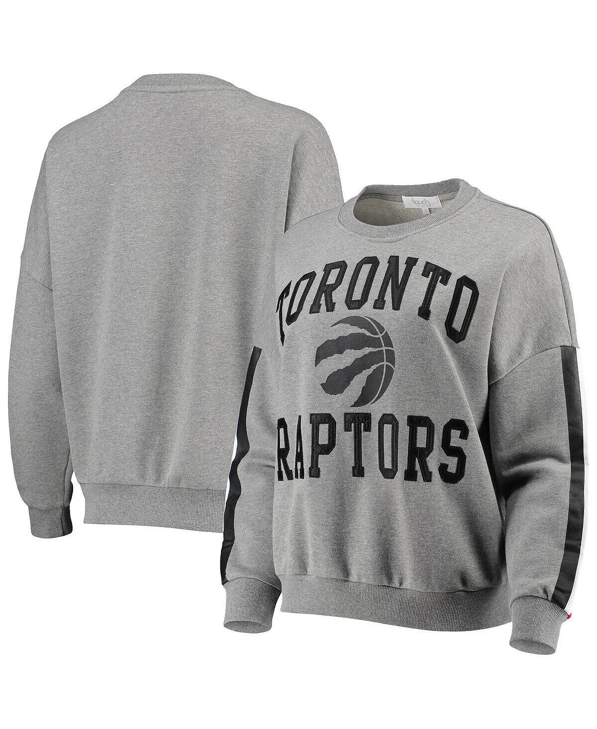 Женский серый пуловер с напуском Toronto Raptors Rookie для новичков Touch, серый
Женский серый пуловер с напуском Toronto Raptors Rookie для новичков Touch, серый