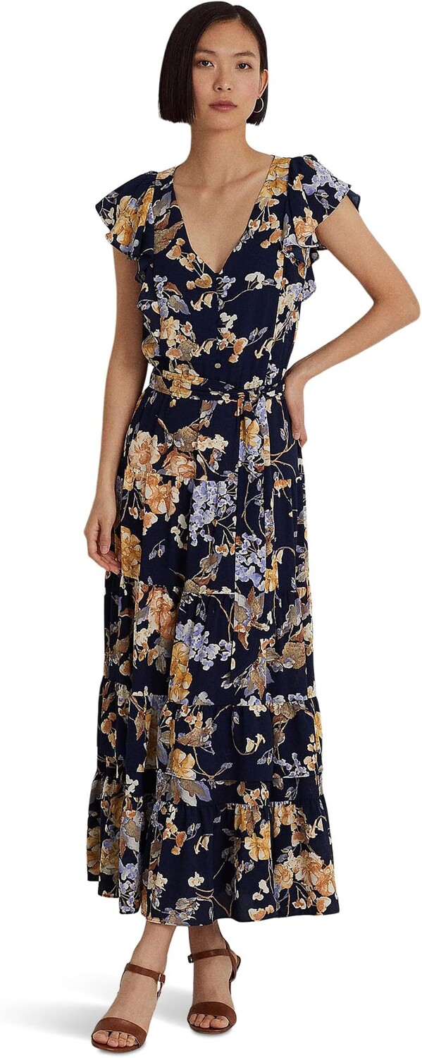 Платье из крепа Petite с цветочным принтом LAUREN Ralph Lauren, цвет Navy Multi
Платье из крепа Petite с цветочным принтом LAUREN Ralph Lauren, цвет Navy Multi