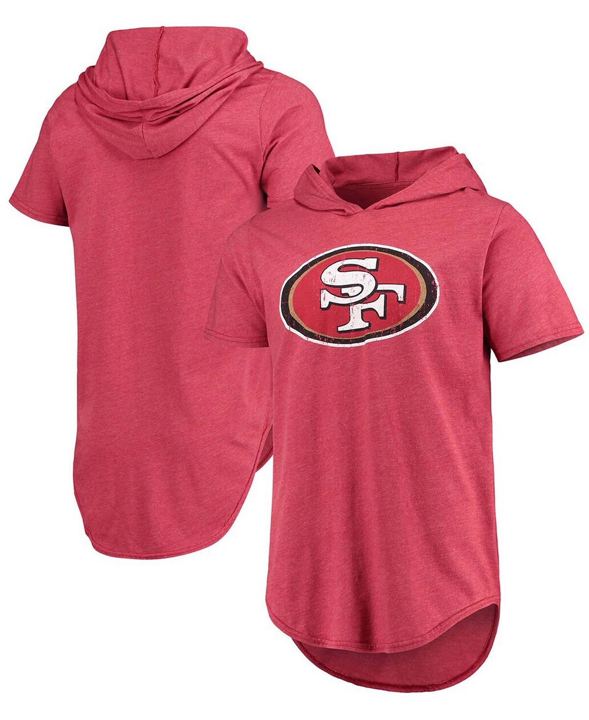 Мужская футболка с капюшоном Scarlet San Francisco 49Ers Primary Logo Tri-Blend Majestic
Мужская футболка с капюшоном Scarlet San Francisco 49Ers Primary Logo Tri-Blend Majestic