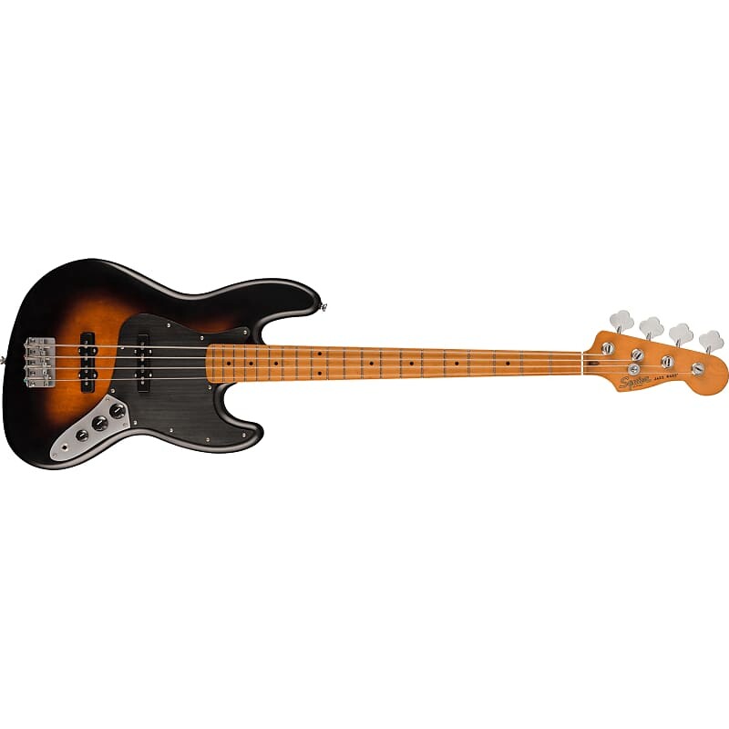 Squier (Fender) 40th Anniversary Jazz Bass, Vintage Satin Wide 2-Color Sunburst 0379541502
Squier (Fender) 40th Anniversary Jazz Bass, Vintage Satin Wide 2-Color Sunburst 0379541502