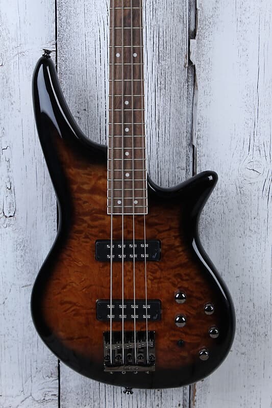 Jackson Spectra Bass JS3Q 4-струнная электрическая бас-гитара Quilt Maple Top Sunburst JS Series Spectra Bass JS3Q
Jackson Spectra Bass JS3Q 4-струнная электрическая бас-гитара Quilt Maple Top Sunburst JS Series Spectra Bass JS3Q