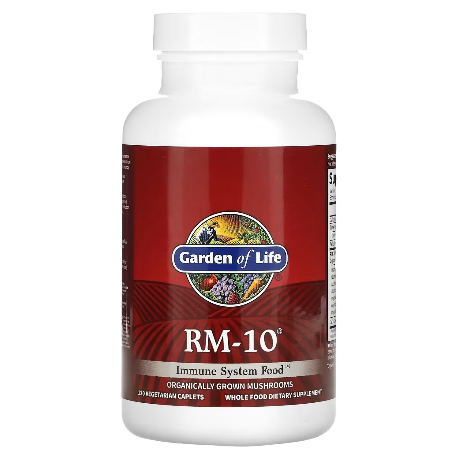 Garden of Life RM-10 Immune System Food добавка для укрепления иммунитета, 120 вегетарианских капсул
Garden of Life RM-10 Immune System Food добавка для укрепления иммунитета, 120 вегетарианских капсул