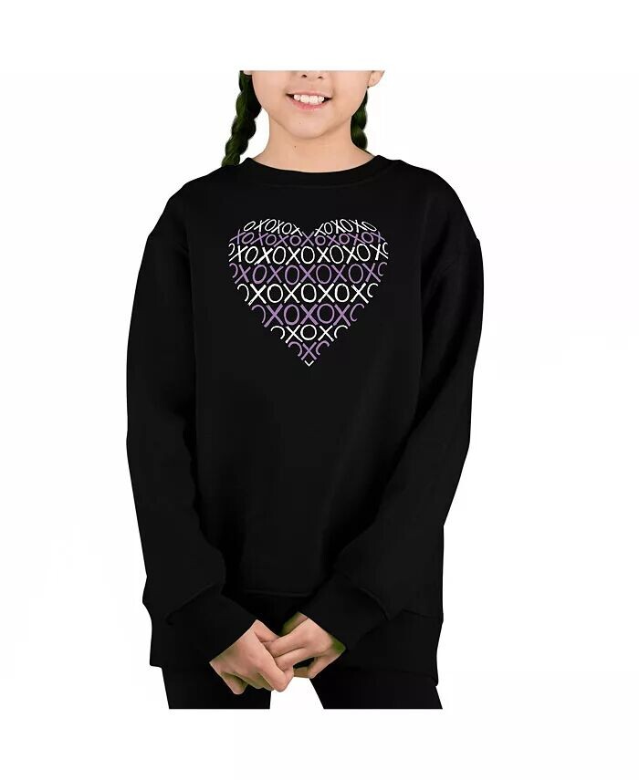 Xoxo Heart — толстовка с круглым вырезом Big Girl's Word Art La Pop Art, красный
Xoxo Heart — толстовка с круглым вырезом Big Girl's Word Art La Pop Art, красный