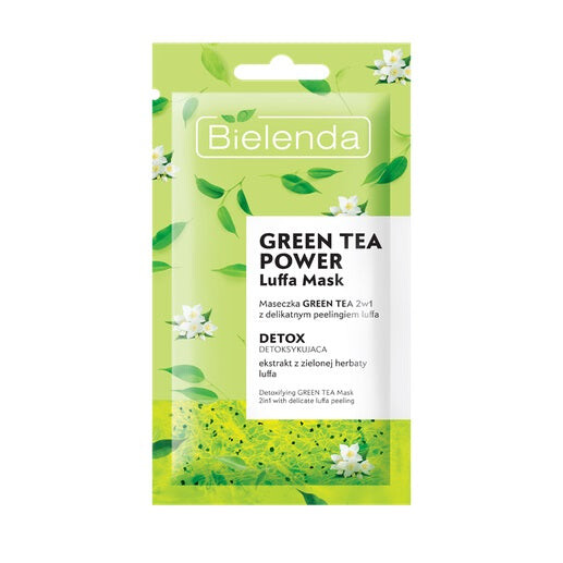 Bielenda Green Tea Power Luffa Mask детоксицирующая маска 2-в-1 с нежным пилингом 8г
Bielenda Green Tea Power Luffa Mask детоксицирующая маска 2-в-1 с нежным пилингом 8г