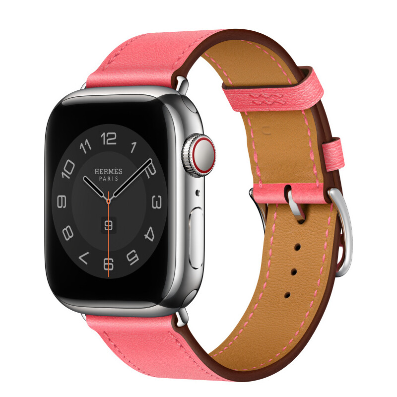 Умные часы Apple Watch Series 8 Hermes (GPS + Cellular), 41мм, Silver/Rose Azalée
Умные часы Apple Watch Series 8 Hermes (GPS + Cellular), 41мм, Silver/Rose Azalée
