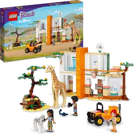 Конструктор Lego 41717 Friends Мии для спасения дикой природы в сафари с зеброй и жирафом
Конструктор Lego 41717 Friends Мии для спасения дикой природы в сафари с зеброй и жирафом