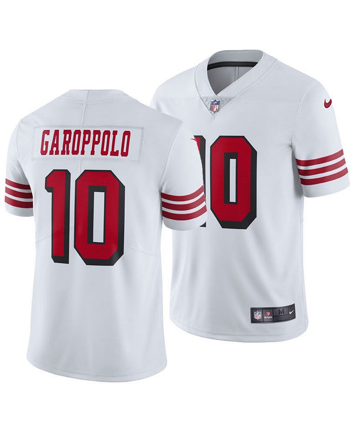 Мужская футболка jimmy garoppolo san francisco 49ers limited color rush Nike, белый
Мужская футболка jimmy garoppolo san francisco 49ers limited color rush Nike, белый