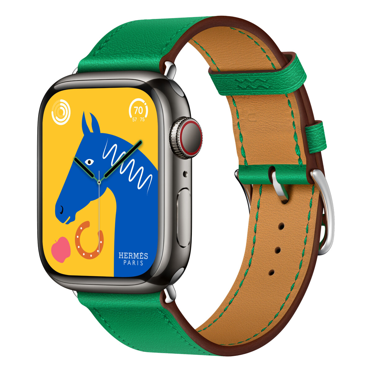 Умные часы Apple Watch Series 8 Hermes (GPS + Cellular), 41мм, Space Black/Bambou
Умные часы Apple Watch Series 8 Hermes (GPS + Cellular), 41мм, Space Black/Bambou
