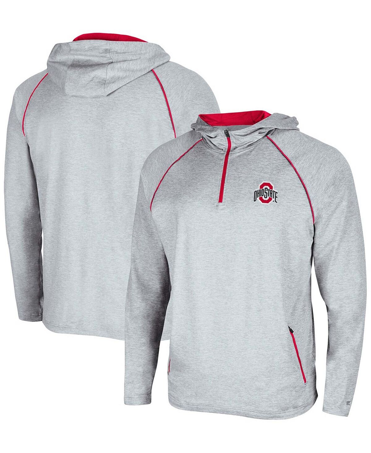 Мужская худи heather grey ohio state buckeyes timeline с молнией на четверть реглан Colosseum, мульти
Мужская худи heather grey ohio state buckeyes timeline с молнией на четверть реглан Colosseum, мульти