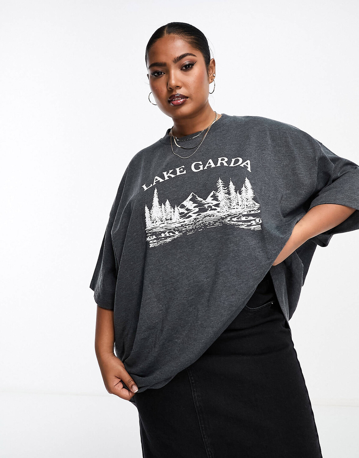 Футболка Asos Design Curve Exclusive Oversized With Lake Garda Graphic, темно-серый
Футболка Asos Design Curve Exclusive Oversized With Lake Garda Graphic, темно-серый