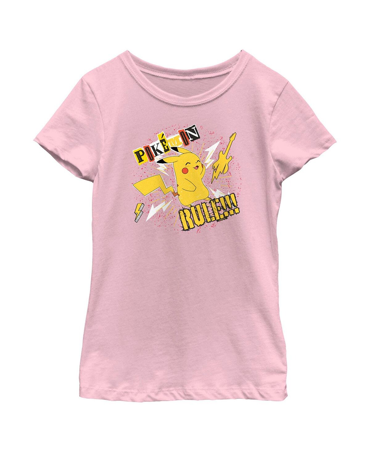 Детская футболка с изображением гитары Pokemon Pikachu Rules для девочек Nintendo
Детская футболка с изображением гитары Pokemon Pikachu Rules для девочек Nintendo