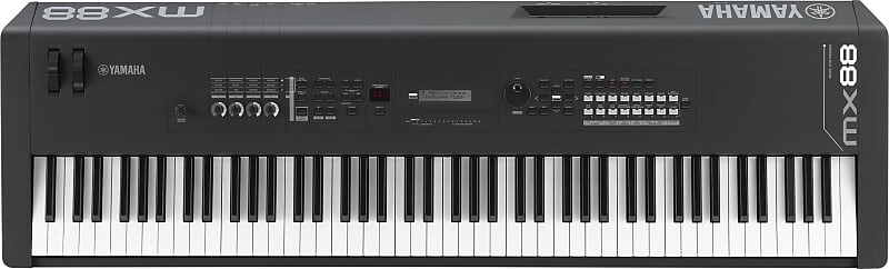 Yamaha MX88BK 88-клавишный синтезатор с взвешенным действием - черный MX88 Synthesizer
Yamaha MX88BK 88-клавишный синтезатор с взвешенным действием - черный MX88 Synthesizer