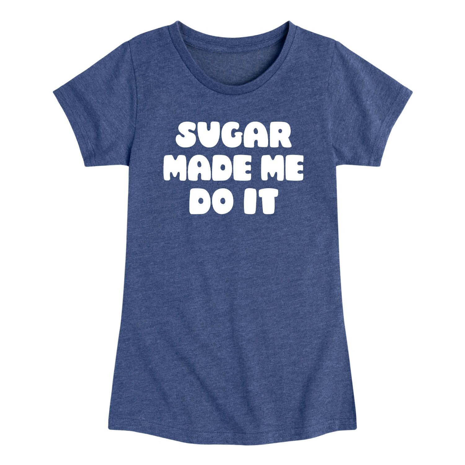 Футболка с рисунком Sugar Made Me Do It для девочек 7–16 лет Licensed Character, синий
Футболка с рисунком Sugar Made Me Do It для девочек 7–16 лет Licensed Character, синий