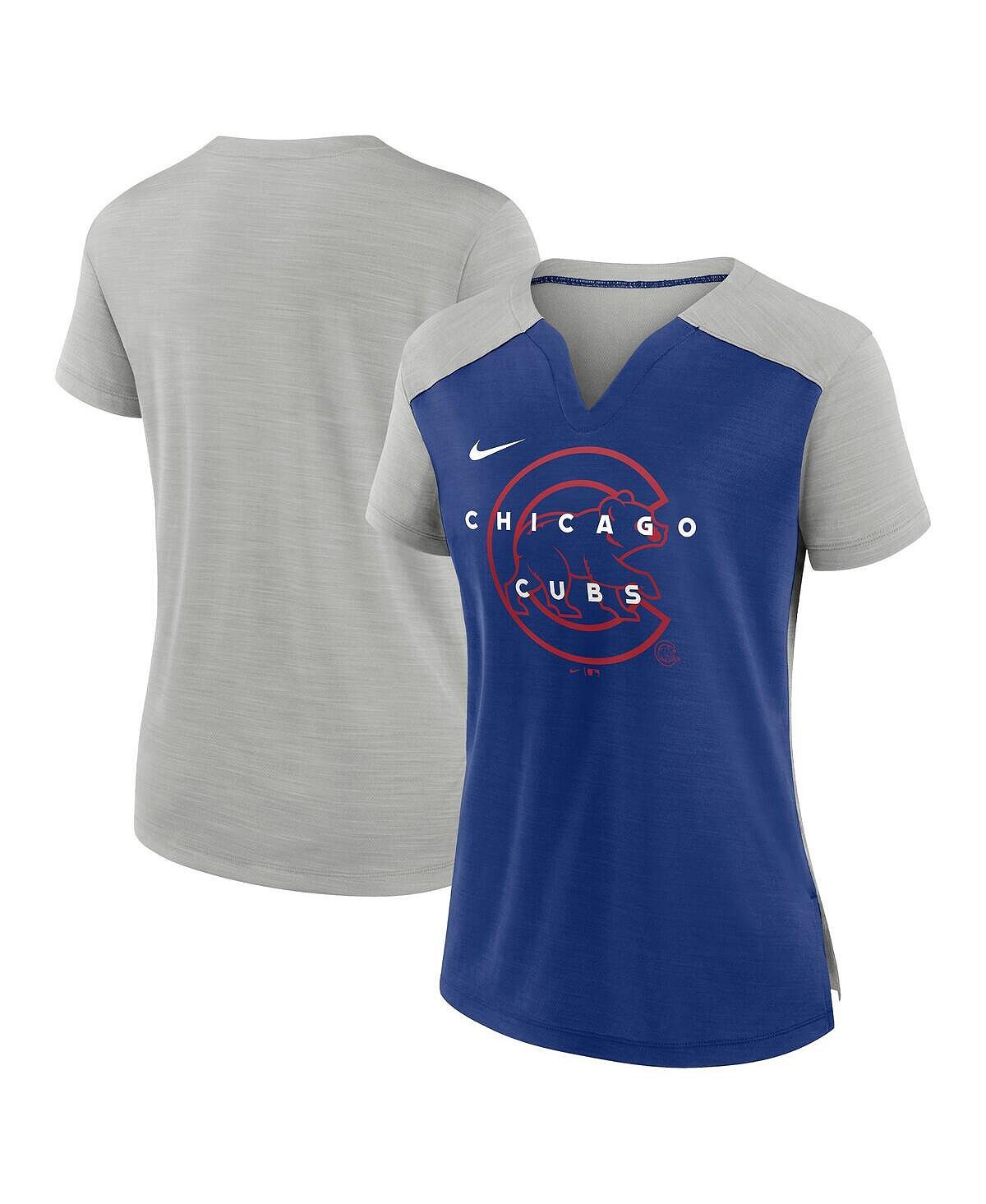 Женская футболка свободного кроя silver и royal chicago cubs slub performance с v-образным вырезом Nike, мульти, Синий
Женская футболка свободного кроя silver и royal chicago cubs slub performance с v-образным вырезом Nike, мульти, Синий