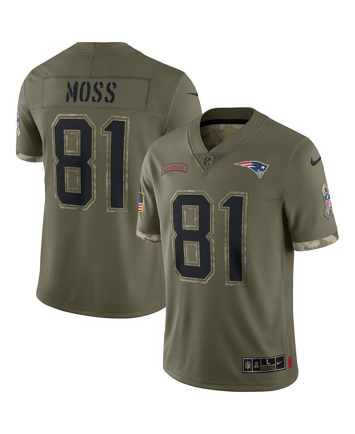 Мужская оливковая футболка new england patriots 2022 salute to service rendy moss limited jersey Nike
Мужская оливковая футболка new england patriots 2022 salute to service rendy moss limited jersey Nike