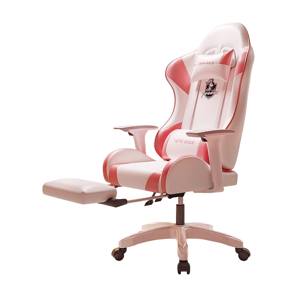 Игровое кресло Yipinhui DJ-05 New, алюминий, воздушный стержень, подставка для ног, белый/розовый
Игровое кресло Yipinhui DJ-05 New, алюминий, воздушный стержень, подставка для ног, белый/розовый