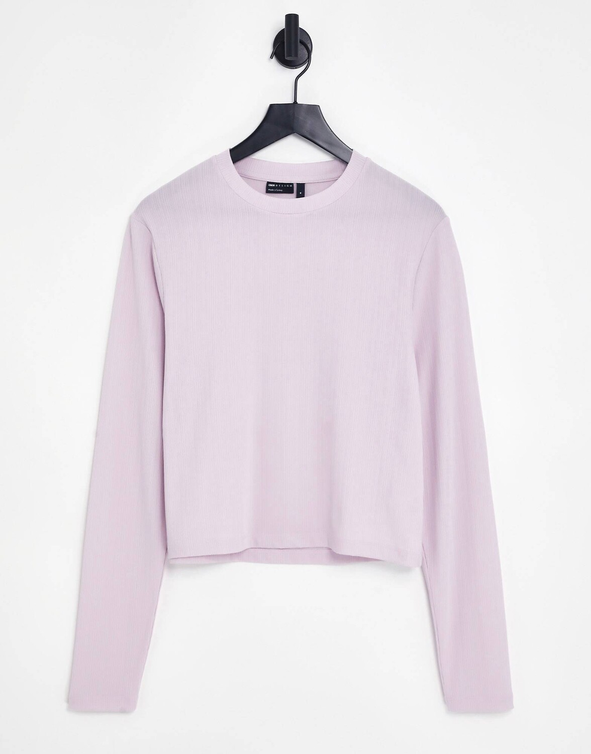 Фиолетовая укороченная футболка с длинными рукавами в рубчик ASOS DESIGN, Фиолетовый
Фиолетовая укороченная футболка с длинными рукавами в рубчик ASOS DESIGN, Фиолетовый