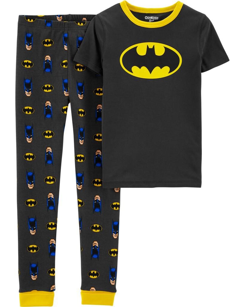 Детские пижамы из 2 предметов Batman из 100 % хлопка с плотной посадкой Carter's, серый
Детские пижамы из 2 предметов Batman из 100 % хлопка с плотной посадкой Carter's, серый