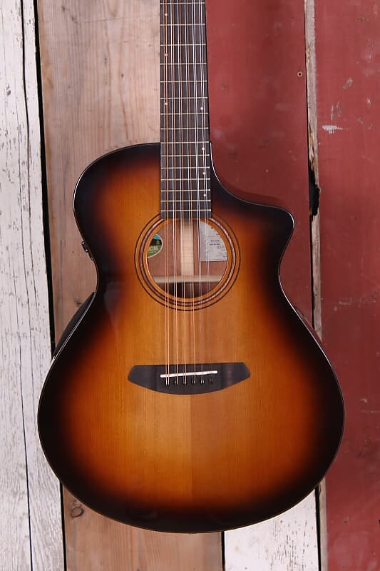 Breedlove Solo Pro Concert 12 String CE Red Cedar-African Mahogany - Edgeburst
Breedlove Solo Pro Concert 12 String CE Red Cedar-African Mahogany - Edgeburst