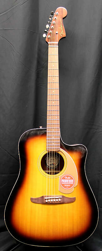 Акустическая электрогитара Fender Redondo Player с накладкой из орехового дерева Sunburst
Акустическая электрогитара Fender Redondo Player с накладкой из орехового дерева Sunburst