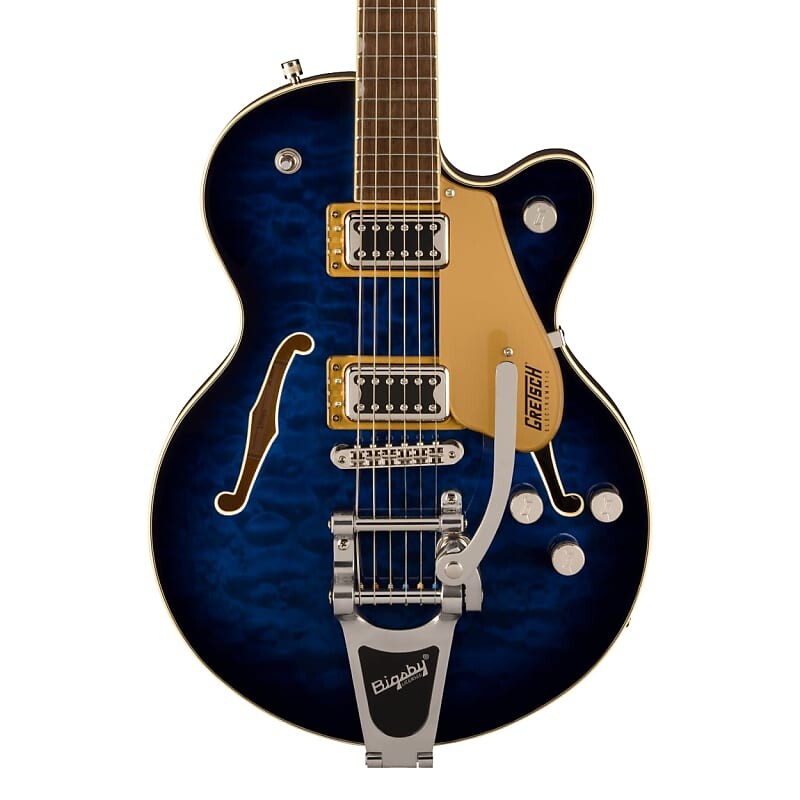 Gretsch G5655T-QM Electromatic Center Block Jr. Клен одинарной насечки стеганый - Hudson Sky G5655T-QM Electromatic Center Block Jr. Single-Cut - Hudson Sky
Gretsch G5655T-QM Electromatic Center Block Jr. Клен одинарной насечки стеганый - Hudson Sky G5655T-QM Electromatic Center Block Jr. Single-Cut - Hudson Sky