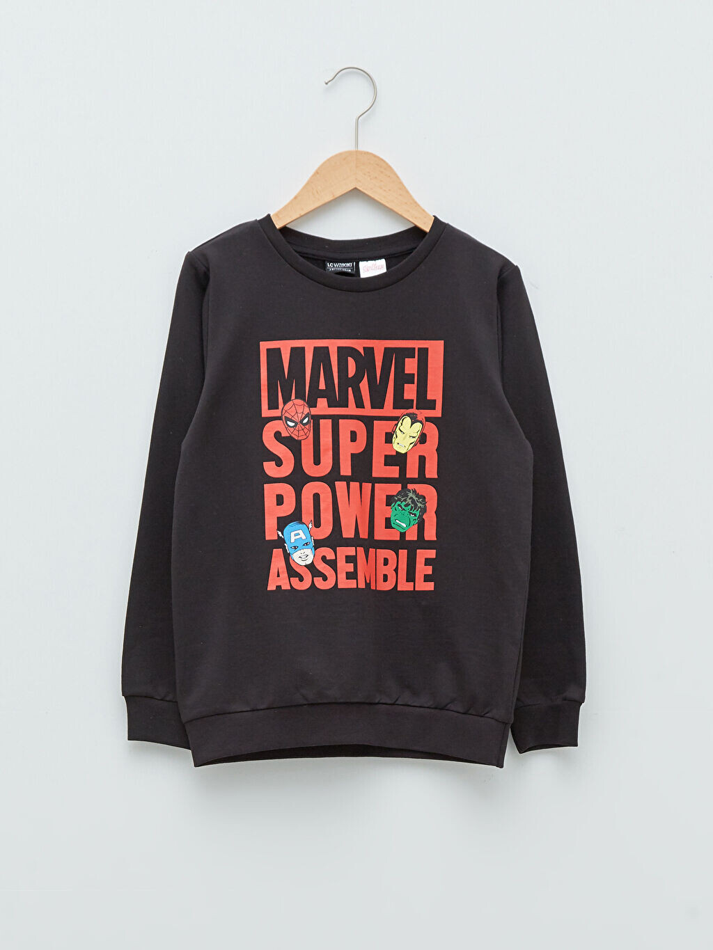 Толстовка для мальчиков с длинными рукавами и принтом Marvel с круглым вырезом LCW Kids
Толстовка для мальчиков с длинными рукавами и принтом Marvel с круглым вырезом LCW Kids