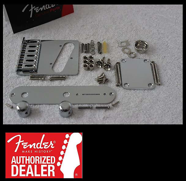 Новый комплект фурнитуры Fender Telecaster Chrome Body Modern 6-седельный бридж - Tele 005-3354-000
Новый комплект фурнитуры Fender Telecaster Chrome Body Modern 6-седельный бридж - Tele 005-3354-000
