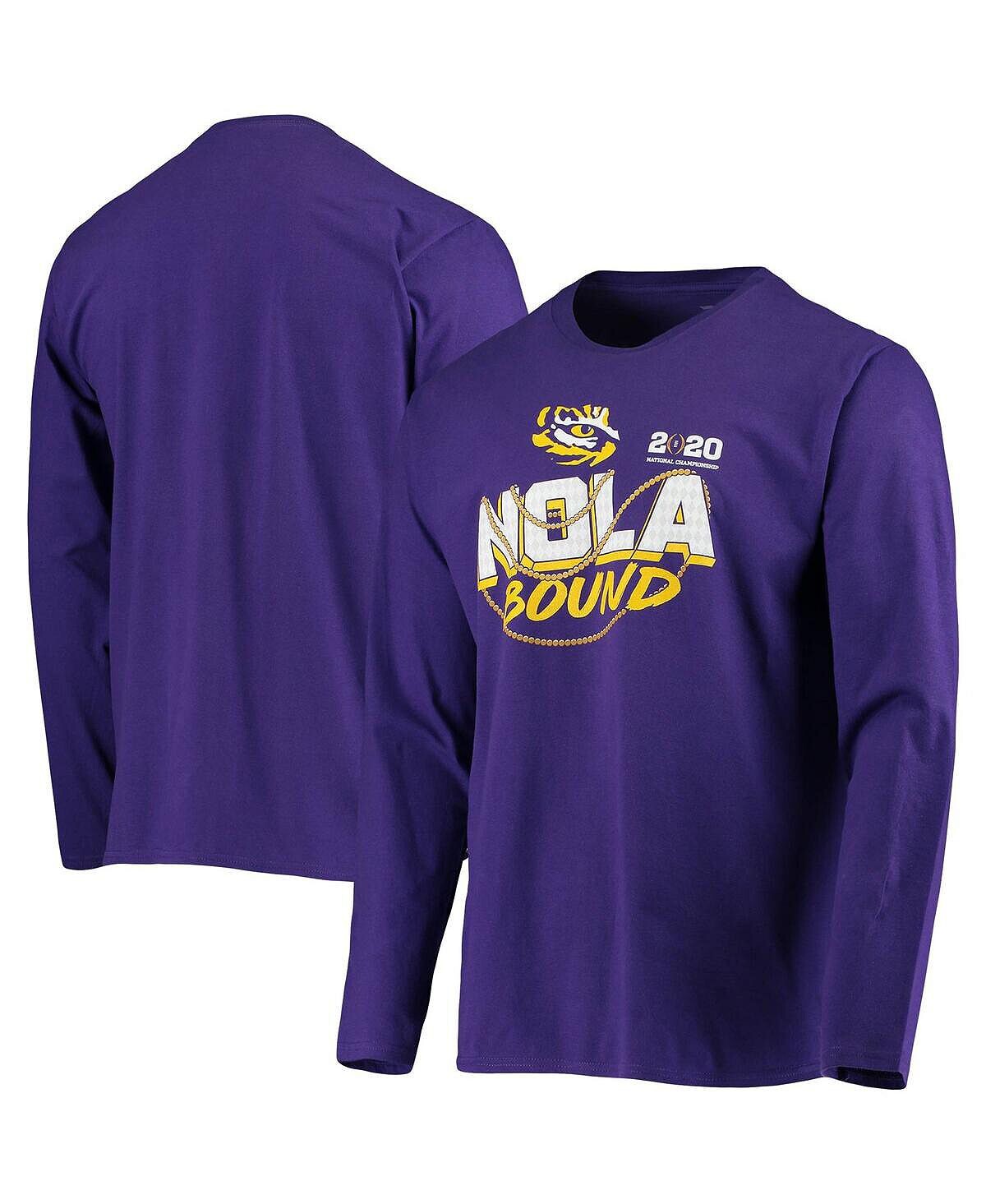 Мужская фирменная фиолетовая футболка lsu tigers nola defensive с длинным рукавом Fanatics, фиолетовый
Мужская фирменная фиолетовая футболка lsu tigers nola defensive с длинным рукавом Fanatics, фиолетовый