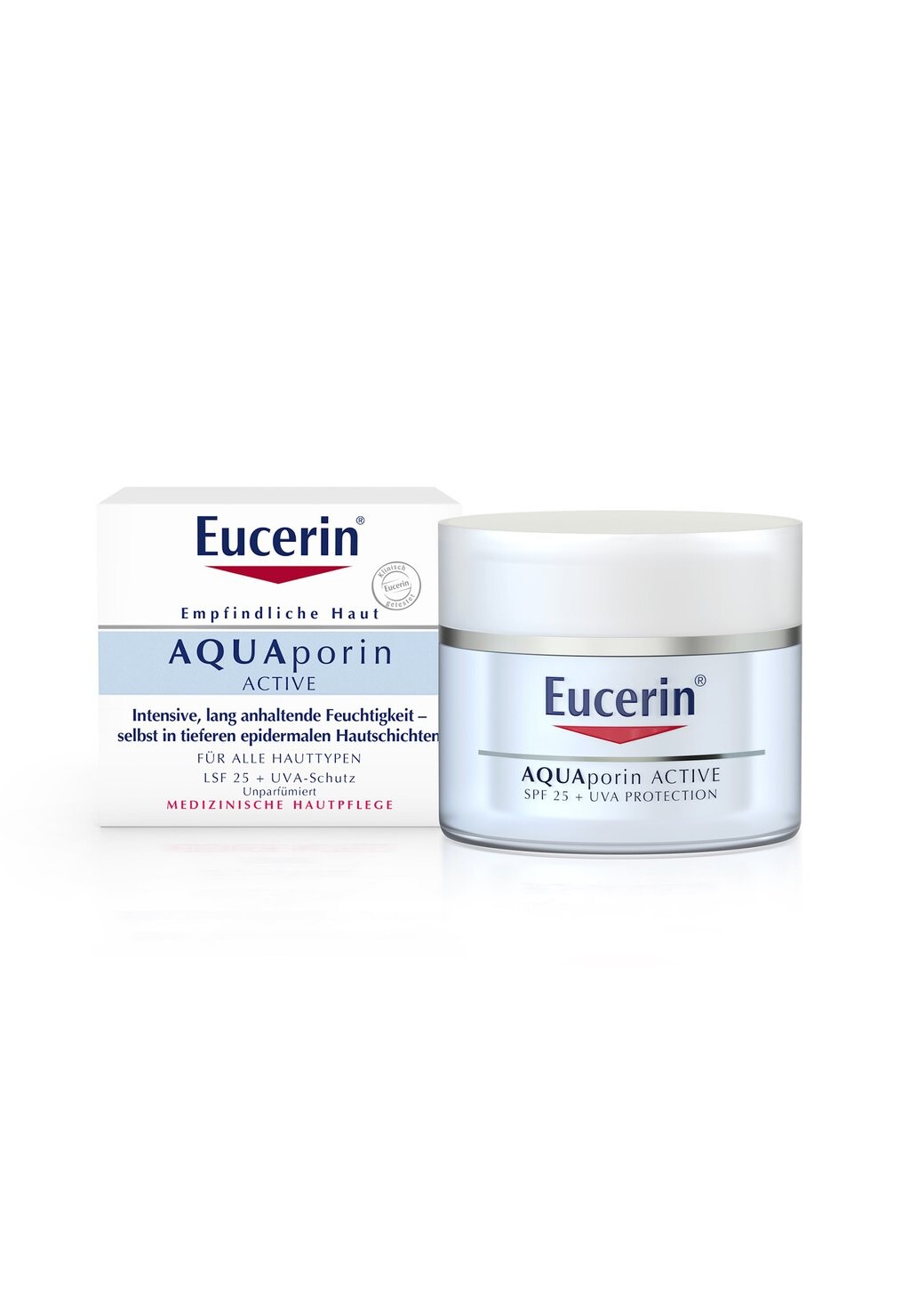 Крем для лица GESICHTSPFLEGE AQUAPORIN ACTIVE, MIT LSF 25+ UVA-SCHUTZ Eucerin
Крем для лица GESICHTSPFLEGE AQUAPORIN ACTIVE, MIT LSF 25+ UVA-SCHUTZ Eucerin