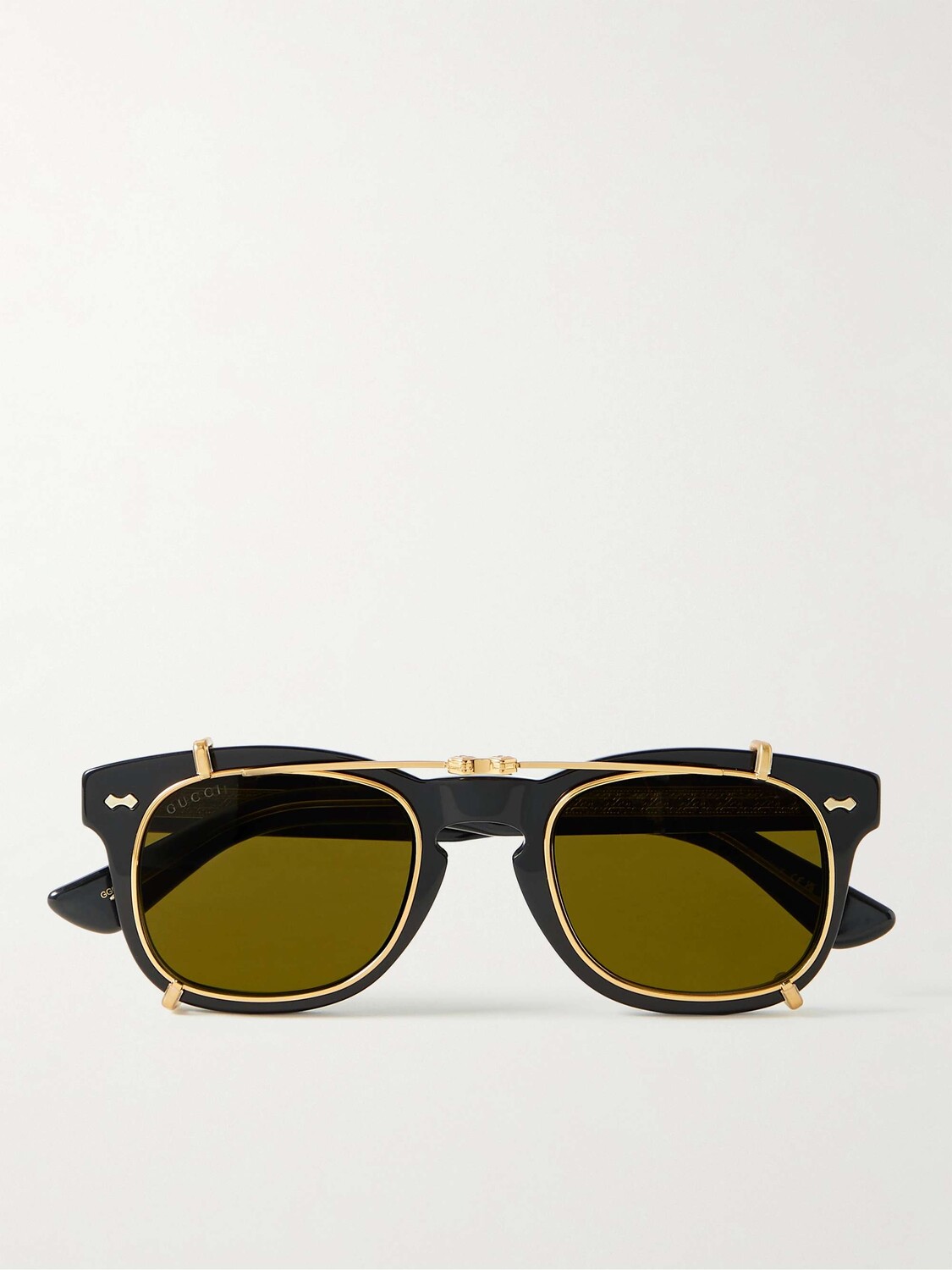 Солнцезащитные очки в D-образной оправе из ацетата и золотистого тона GUCCI EYEWEAR, черный
Солнцезащитные очки в D-образной оправе из ацетата и золотистого тона GUCCI EYEWEAR, черный