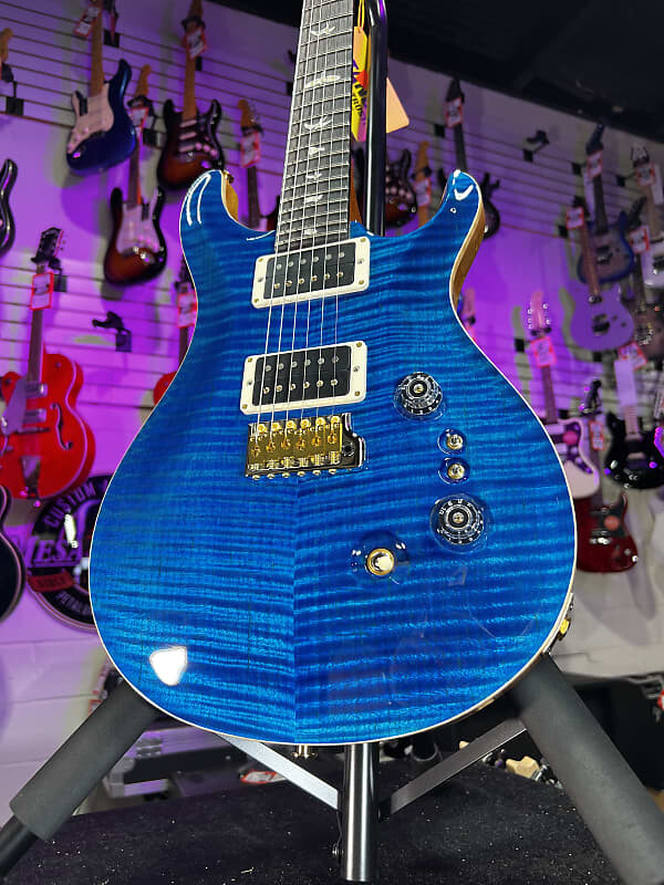 Электрогитара PRS Custom 24-08 10 Top Electric Guitar - Aquamarine Rosewood w/OHSC Authorized Dealer Free Shipping! 484 GET PLEK D!
Электрогитара PRS Custom 24-08 10 Top Electric Guitar - Aquamarine Rosewood w/OHSC Authorized Dealer Free Shipping! 484 GET PLEK D!