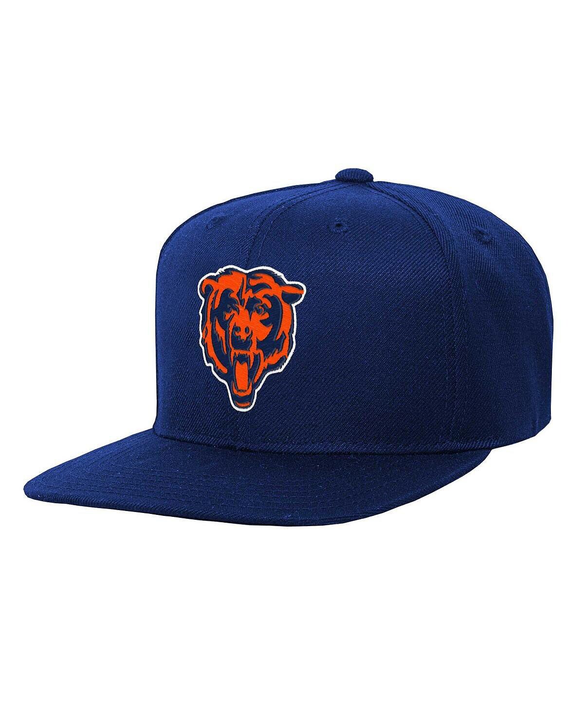 Темно-синяя бейсболка для мальчиков Chicago Bears Gridiron Classics Ground Snapback Mitchell & Ness
Темно-синяя бейсболка для мальчиков Chicago Bears Gridiron Classics Ground Snapback Mitchell & Ness