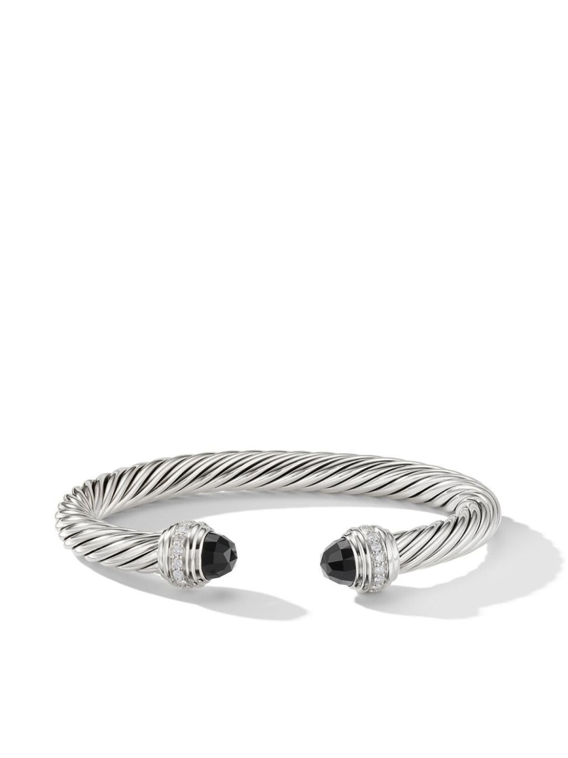 Серебряный браслет Cable Classics с ониксом и бриллиантами David Yurman
Серебряный браслет Cable Classics с ониксом и бриллиантами David Yurman