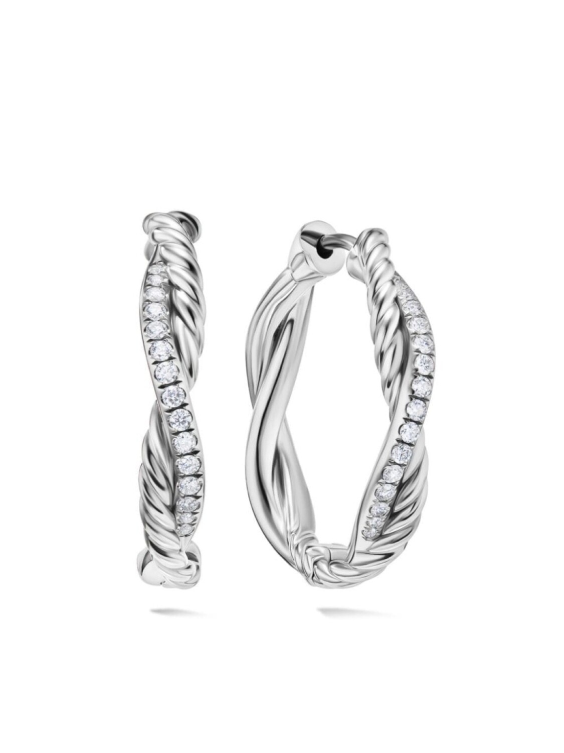 Серьги Petite Infinity из стерлингового серебра с бриллиантами David Yurman, серебряный
Серьги Petite Infinity из стерлингового серебра с бриллиантами David Yurman, серебряный