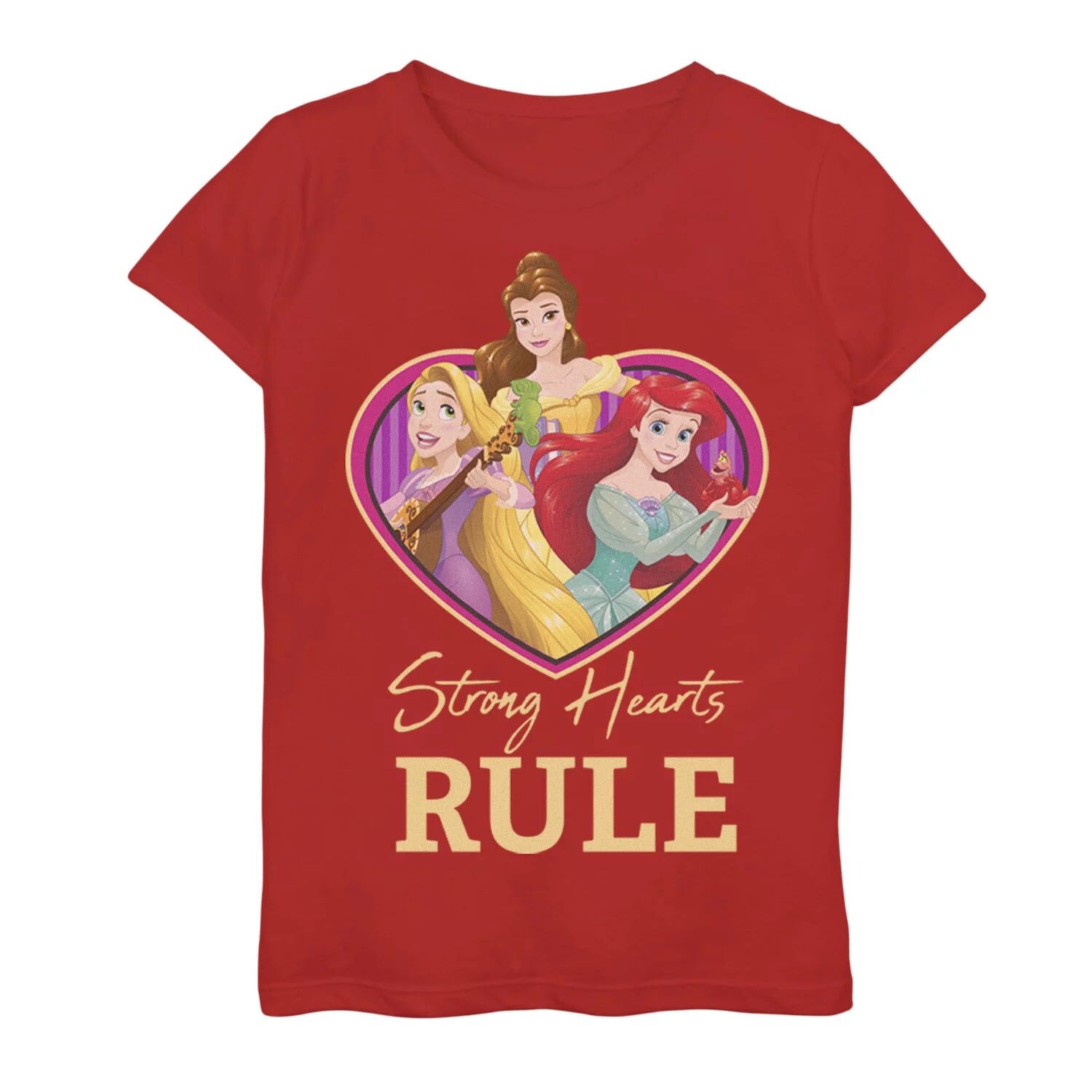 Футболка с рисунком Trio Strong Hearts Rule для девочек 7–16 лет Disney Princess Disney
Футболка с рисунком Trio Strong Hearts Rule для девочек 7–16 лет Disney Princess Disney