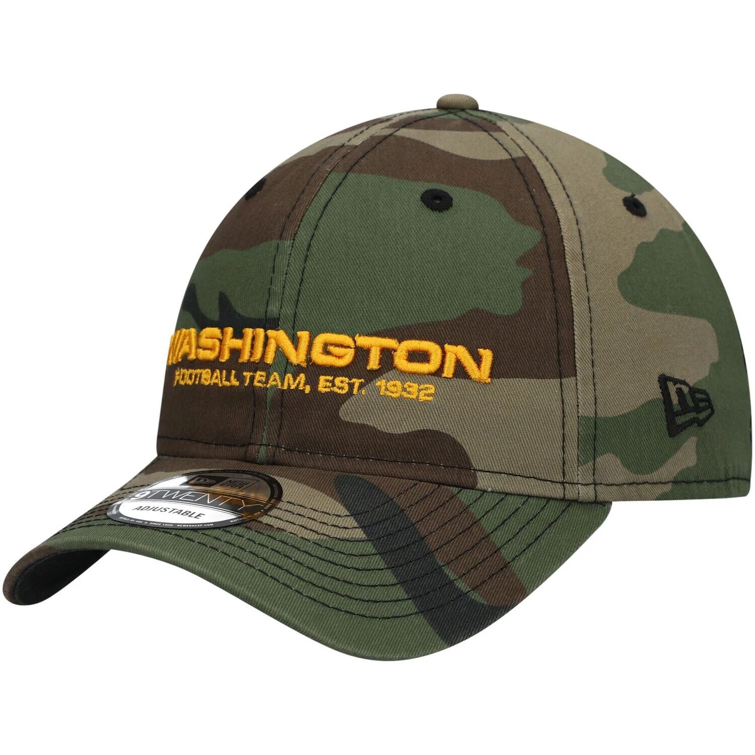 Мужская регулируемая кепка New Era Camo Washington Football Team Team Core Classic 2.0 9TWENTY
Мужская регулируемая кепка New Era Camo Washington Football Team Team Core Classic 2.0 9TWENTY